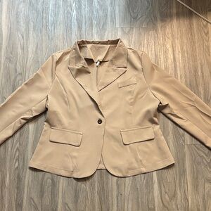 Fashion Bug Classic Beige Blazer